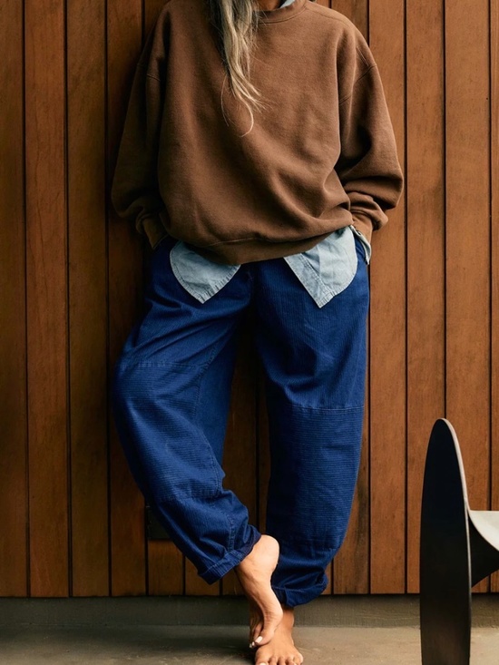 imogene + willie Pants - the flight pant in sashiko indigo